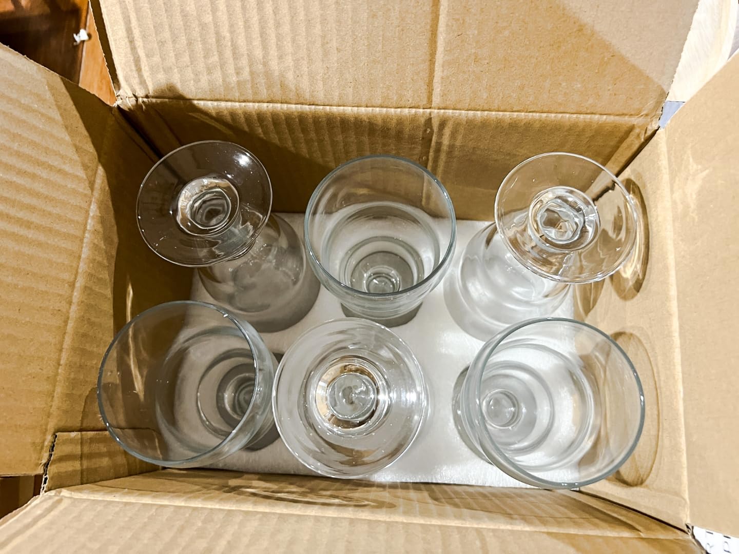 Hurricane Glasses Set of 6-13 Oz Milkshake Tall Cocktail Glasses for Mojito, Margarita, Sangria, Pina Colada Glass - Stemmed Coupe Glassware 395 Ml customer photo 1