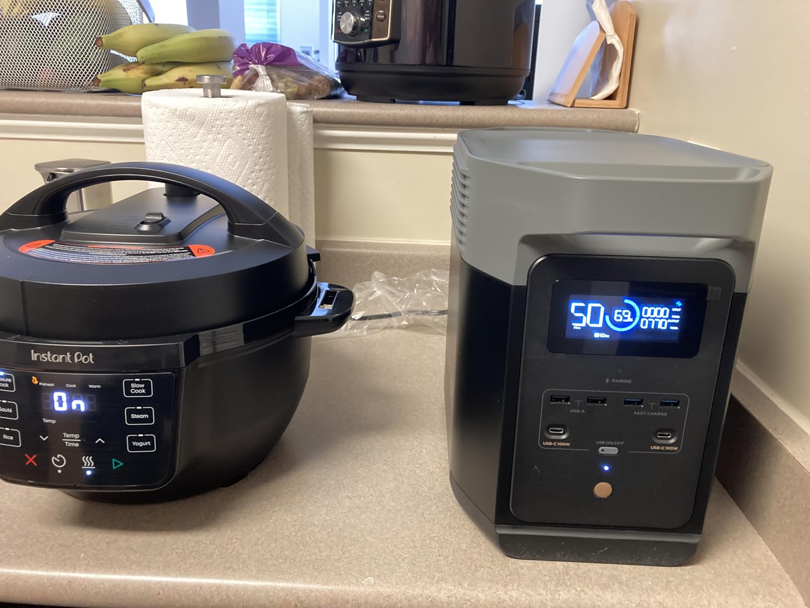 Instant Pot Rio Mini 4 Qt 7-in-1 Electric Pressure Cooker, Black customer photo 1