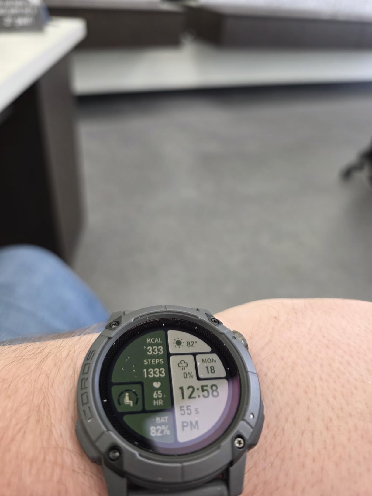 COROS Nomad Outdoor GPS Smartwatch, 1.3