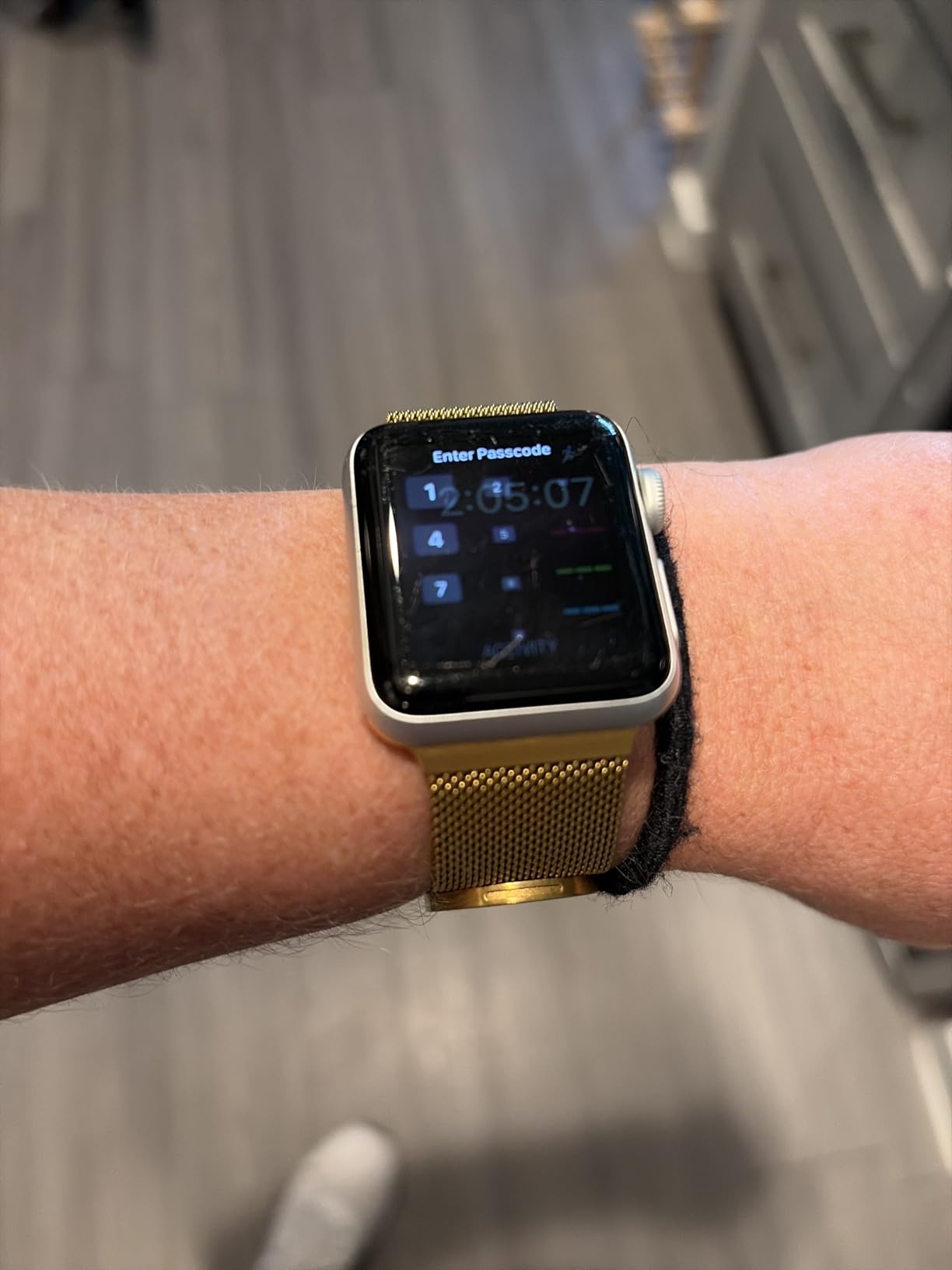 Waterproof Stainless Steel Milanese Band with Case Compatible for Apple Watch 38mm 40mm 41mm 42mm 44mm 45mm 46mm 49mm Women/Men,Magnetic Strap for iWatch Series 11 10 9 8 7 6 5 4 3 2 1 SE SE3 Ultra2/3 customer photo 2