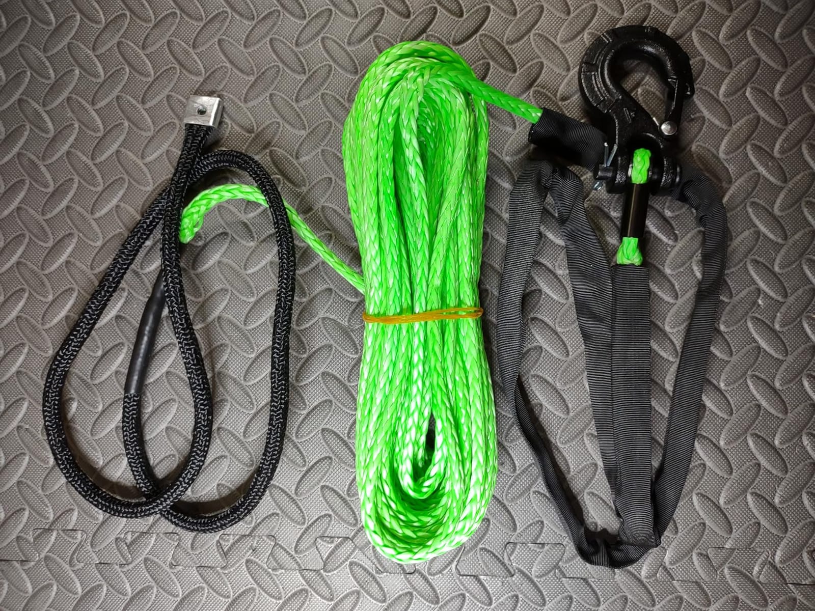 Synthetic Winch Rope Kit - 3/8
