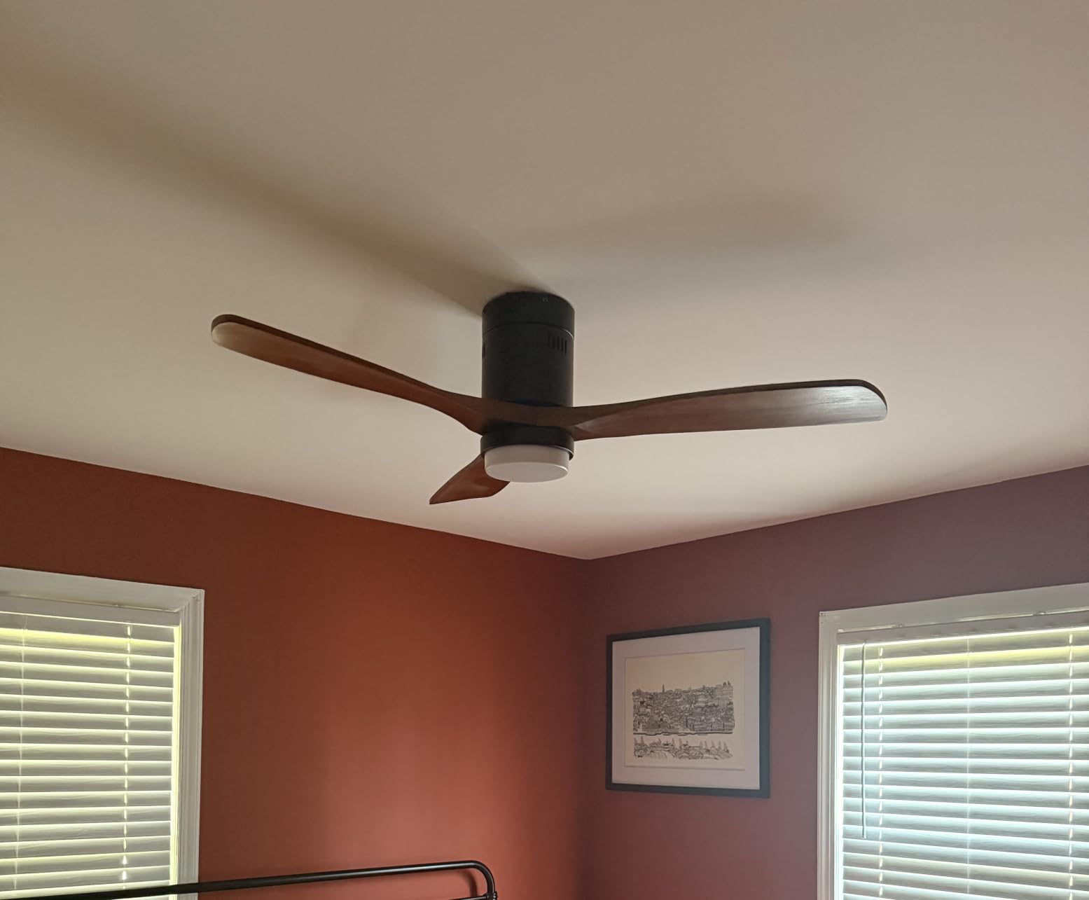 Sofucor 52 Inch Smart Ceiling Fans with Lights, Low Profile Flush Mount customer photo 1