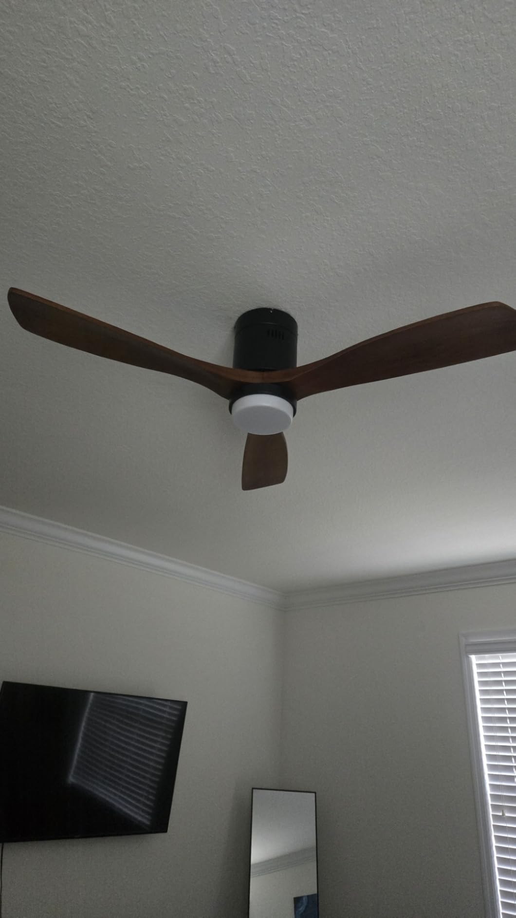 Sofucor 52 Inch Smart Ceiling Fans with Lights, Low Profile Flush Mount customer photo 2