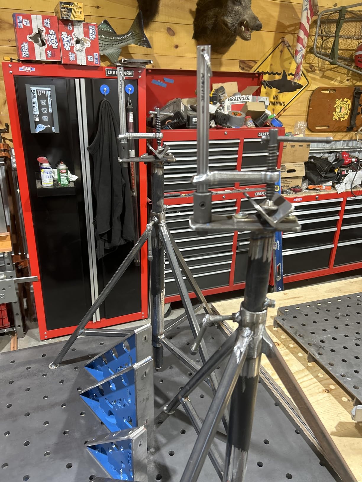 POWERTEC 2PK Welding Clamp with T-Handle - 6-1/2