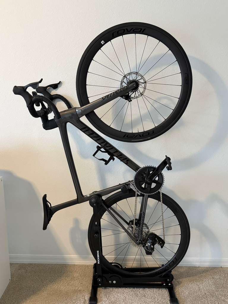 ROCKBROS Bike Stand 2-in-1 Vertical Horiz Floor Adjustable for 20-29