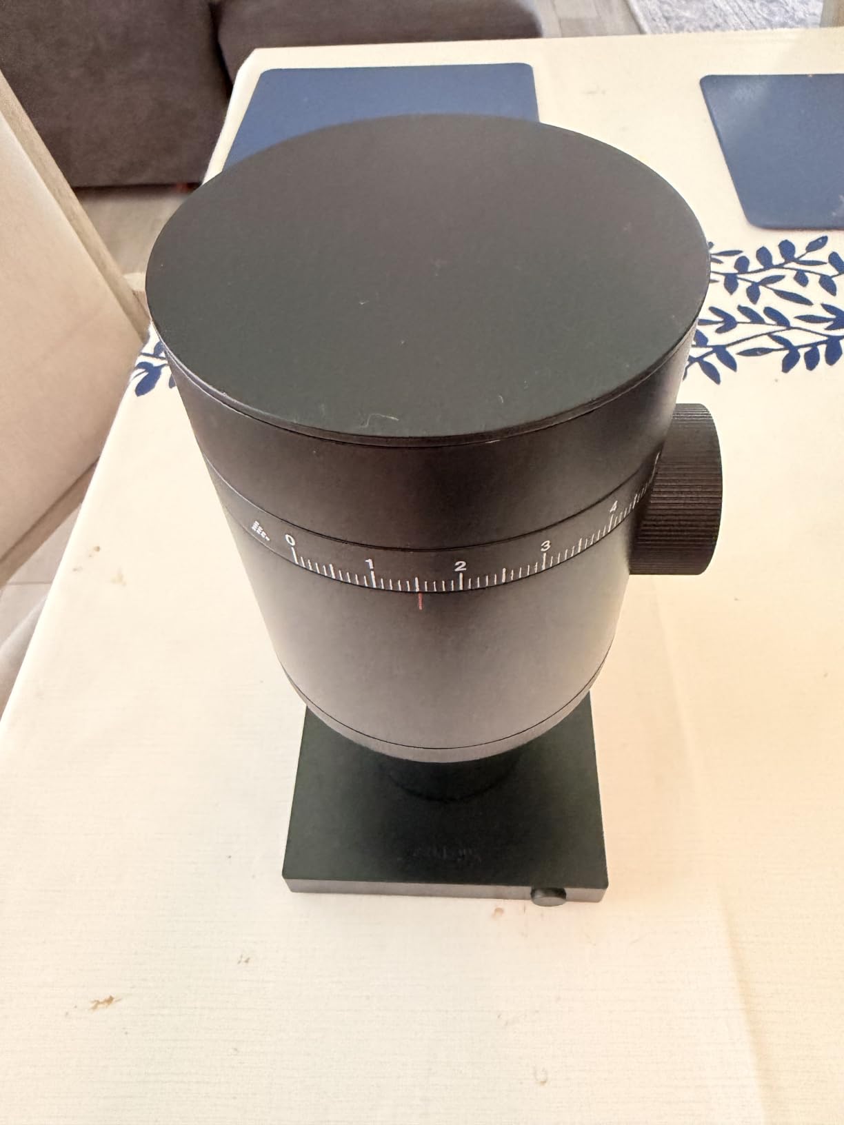 Fellow Opus 2 Conical Burr Grinder - Electric Coffee Grinder for Home Use, 48 mm Burrs, Stepless Grind Adjustment, Espresso to Cold Brew Range, Anti-Static, Auto Stop, Black customer photo 2