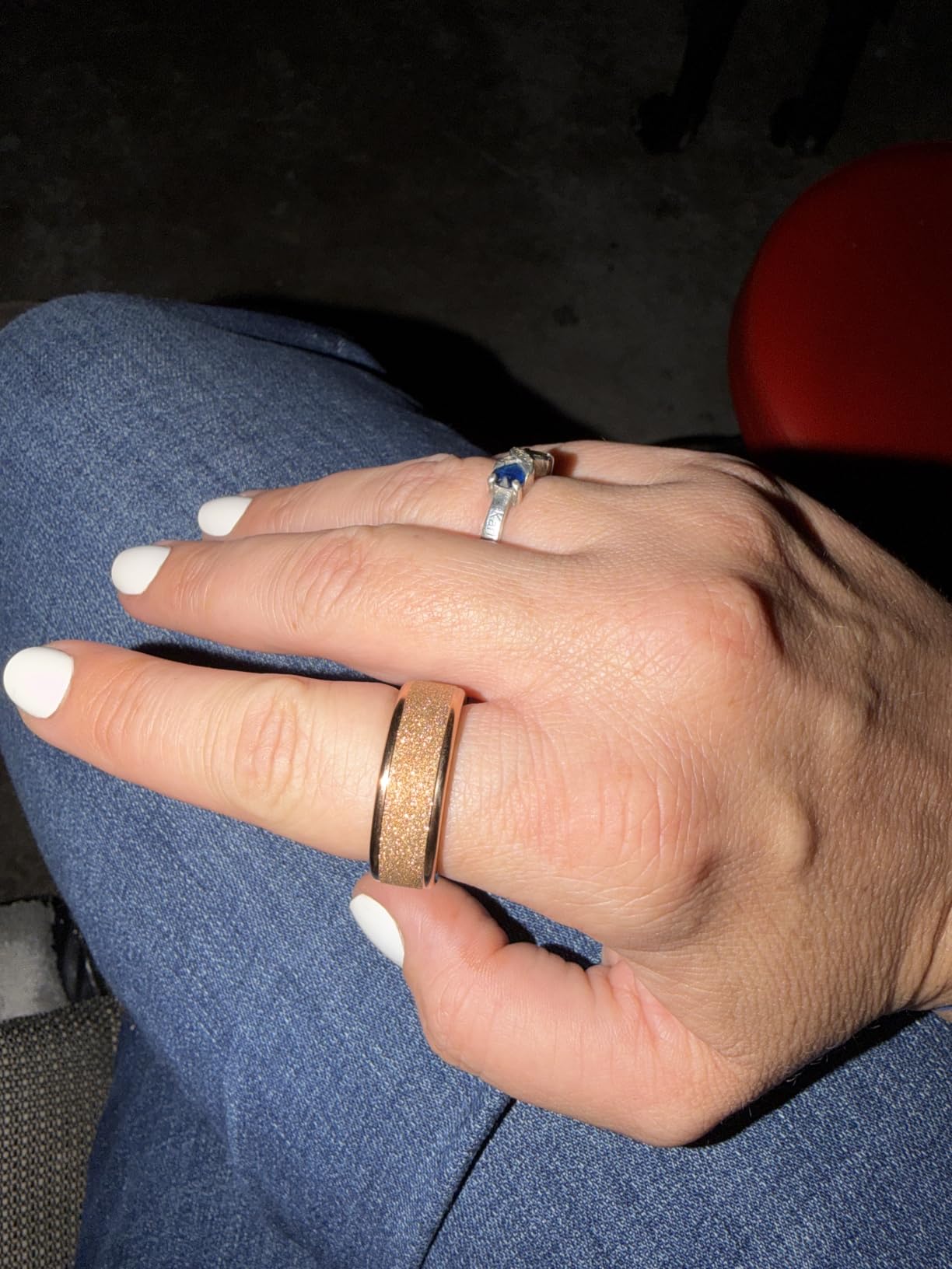 COLMI R10 Smart Ring, Sleep Health & Skin Temperature & 5ATM(Rose Gold, 9) customer photo 1
