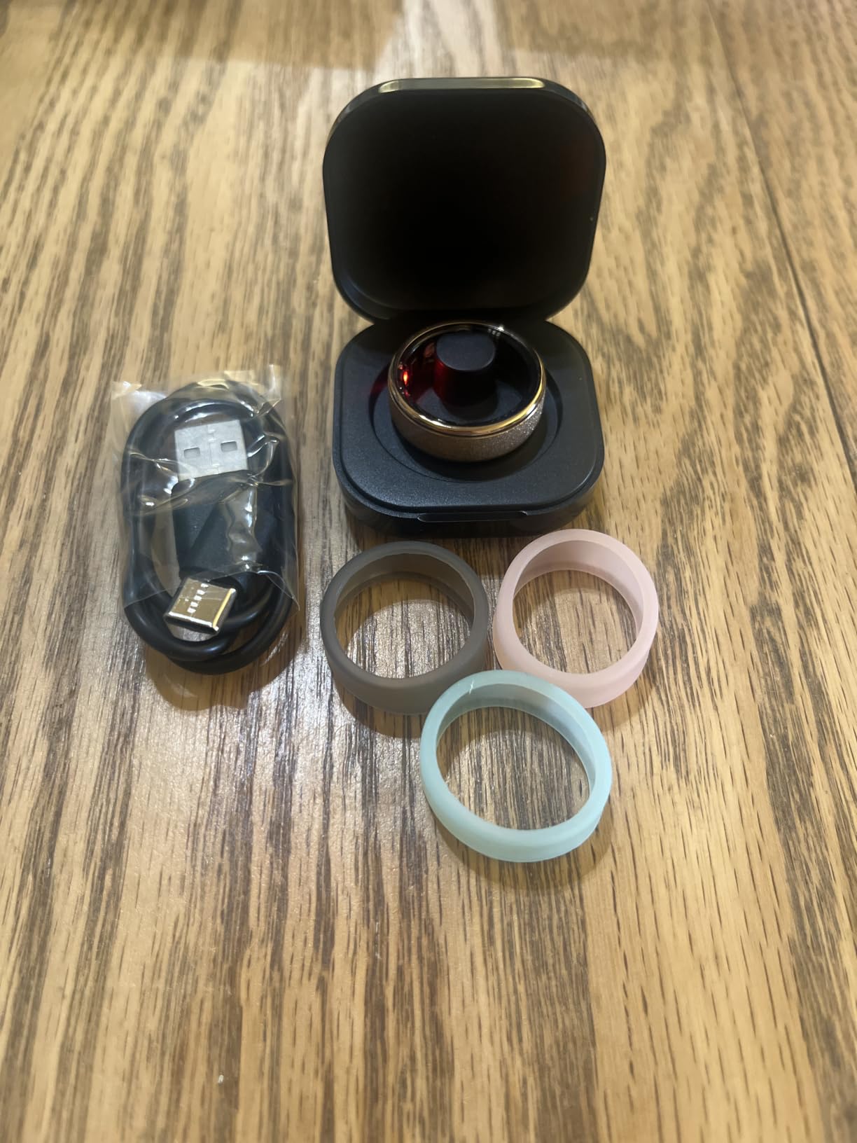 COLMI R10 Smart Ring, Sleep Health & Skin Temperature & 5ATM(Rose Gold, 9) customer photo 2