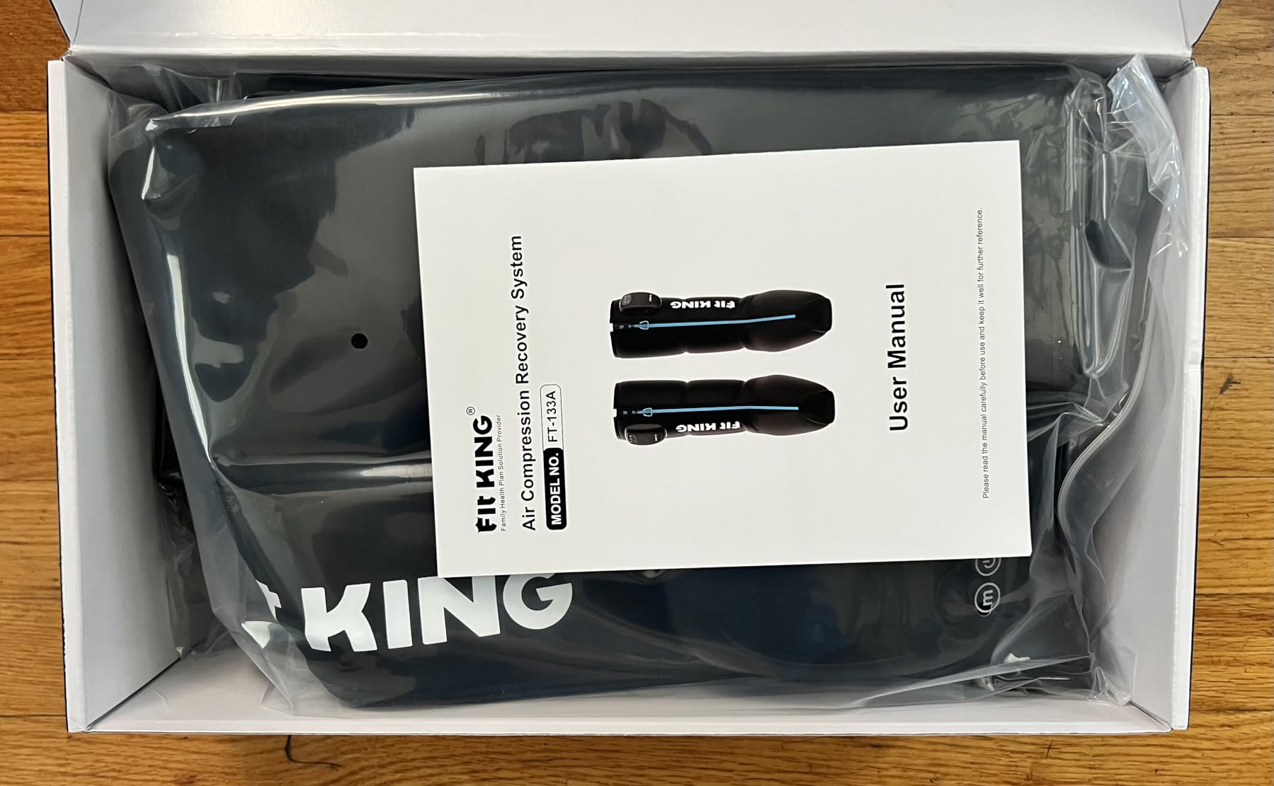FIT KING Cordless Foot and Calf Massage Boots, Recovery System customer photo 2