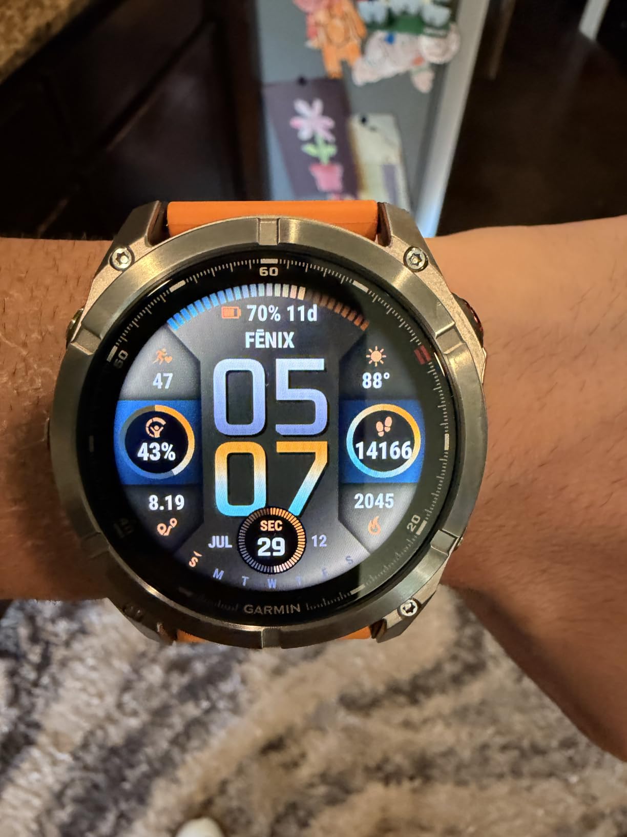 Garmin fēnix® 8 Pro, 51mm, Sapphire, DLC Titanium, Black/Pebble Gray customer photo 2