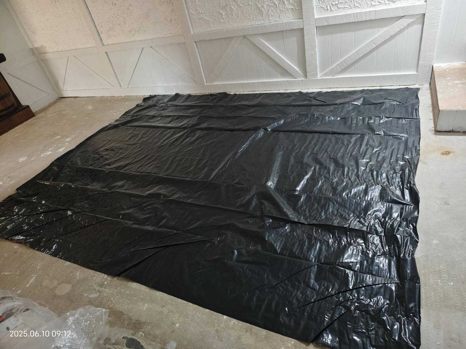 Roberts 70-117 Moisture Barricade 6 mil Polyethylene Film Roll, 600 sq. ft. customer photo 2