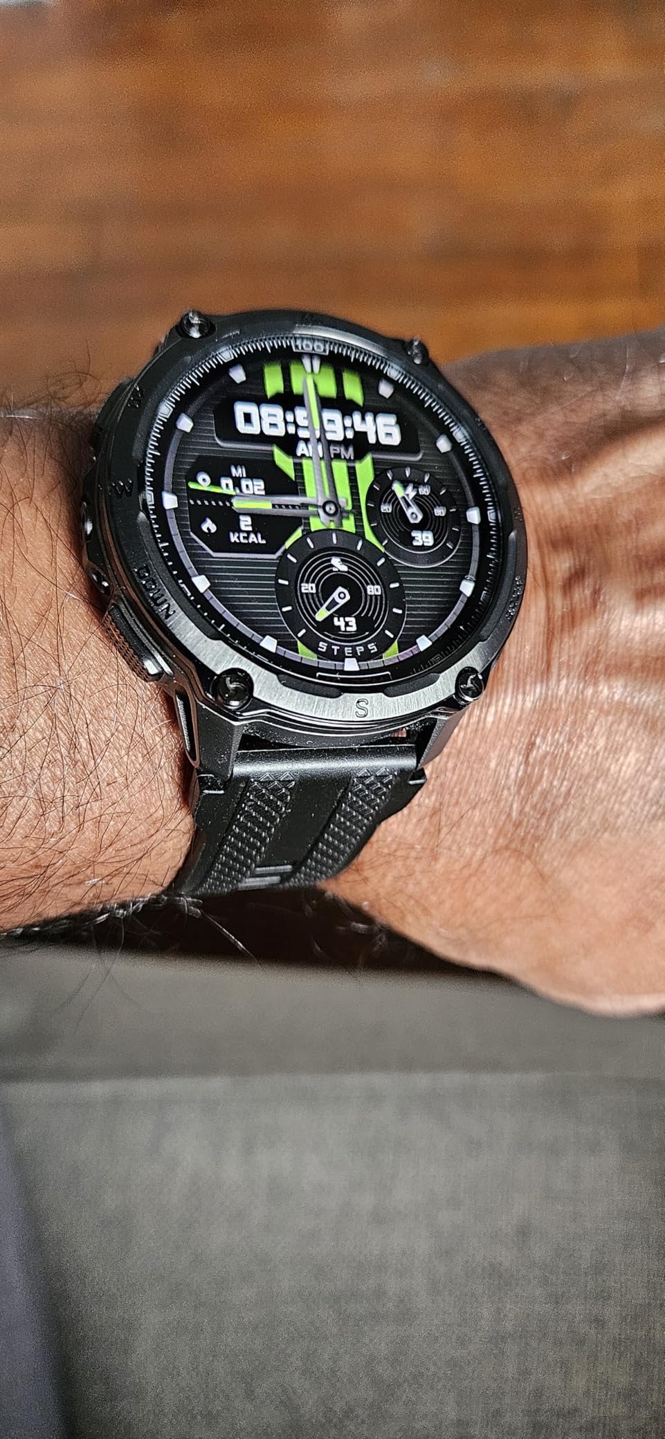 KOSPET Tank T4 Rugged Smart Watch, GPS/Offline Maps, 10ATM/IP69K Waterproof customer photo 1