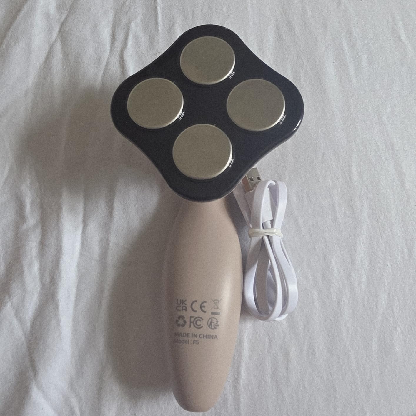 Cellulite Massager Body Sculpting Machine, Skin Tightening for Body | 3 Modes with Heating, 10 Adjustable Intensity Levels, Suitable Legs, Belly, Waist, Arms, Buttock, Wireless & Lightweight customer photo 1