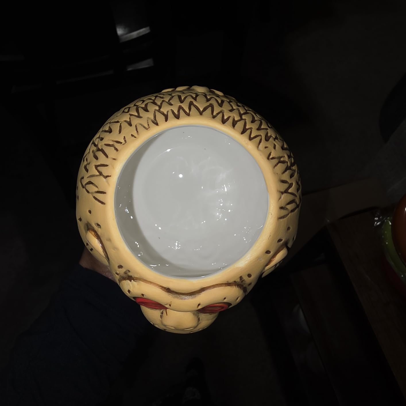 Coconut Monkey Hawaiian Tiki Mug, Decorative Cocktail Drinkware, 1 Piece customer photo 1