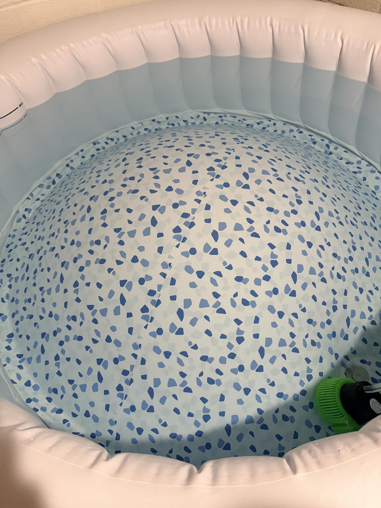 Bestway SaluSpa Cancun Energy-Efficient 2-4 Person Inflatable Hot Tub | AirJet Portable Outdoor Spa with Built-in Insulation, Freeze Shield Technology, 120 Bubble Jets, 71