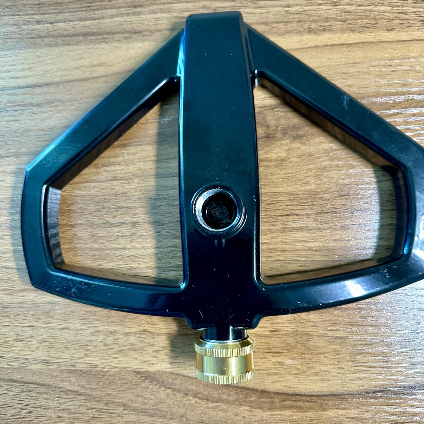FANHAO 100% Metal Impact Lawn Sprinkler for Yard, Covers Up to 5800 sq. Ft | 360° Rotation, Even Watering, Stable Base, Pulsating Sprinkler for Large Area Coverage Flower Bed, Lawn & Yard Irrigation customer photo 2