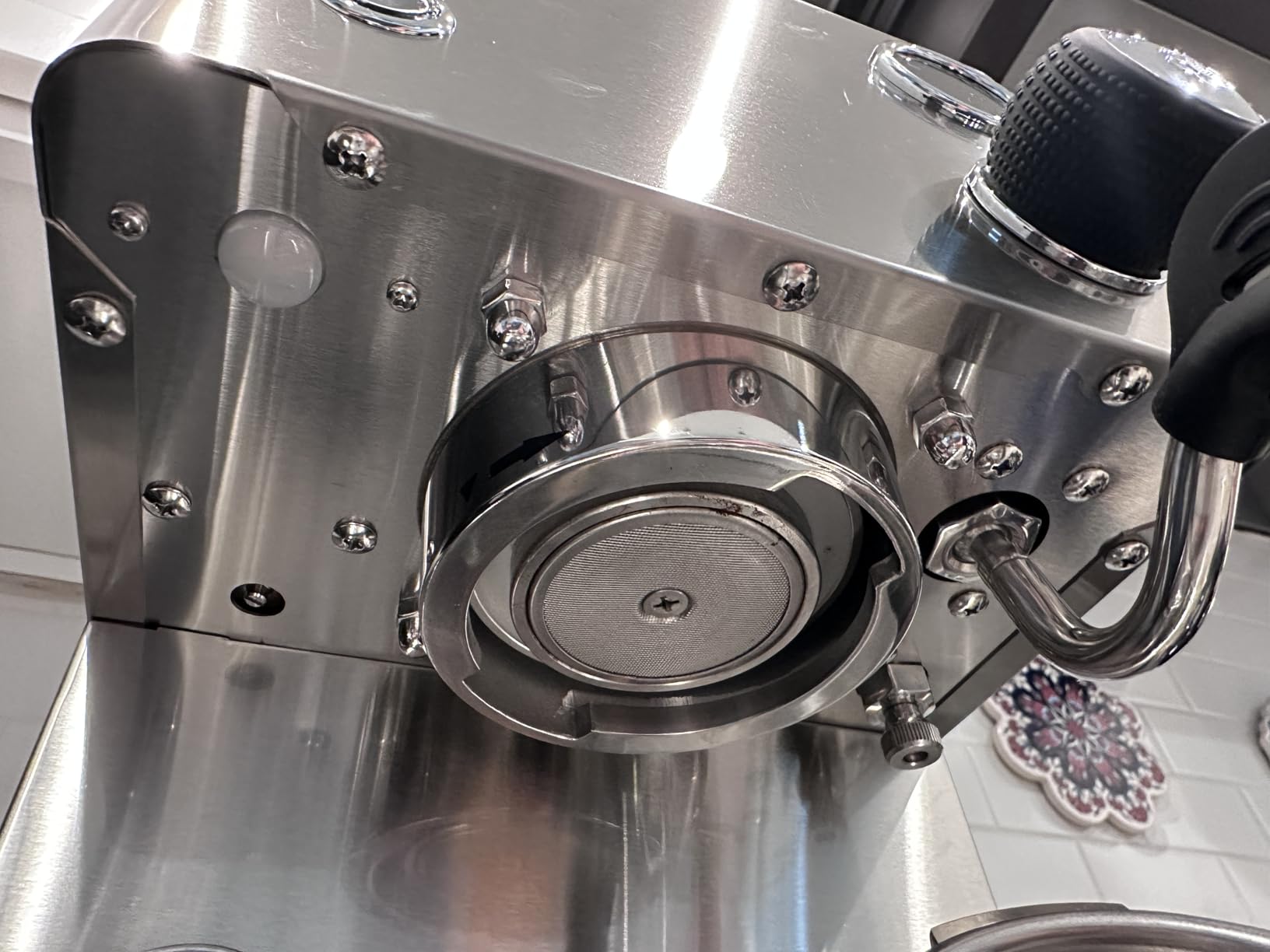 Turin Legato V2 Espresso Machine | 58mm Portafilter, PID Temperature Control, Dual Boiler-Thermoblock System customer photo 2