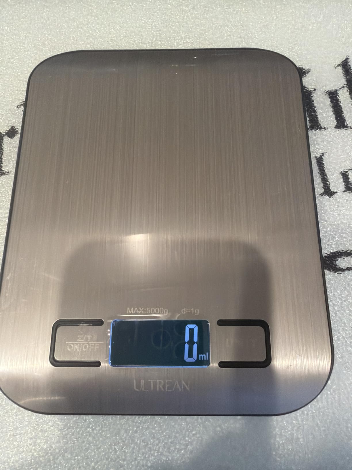 Ultrean Smart Food Kitchen Scale with Nutritional Calculator, APP for Calorie & Macro Tracking, AI Powered, Goal Progress, Digital Calorie Scale for Weight Loss, Stainless Steel, 22lb customer photo 2