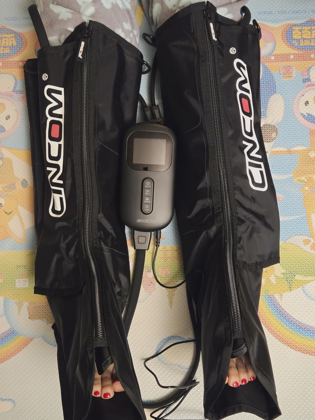 CINCOM Air Compression Boots for Circulation, Leg and Foot Massager Boots customer photo 1