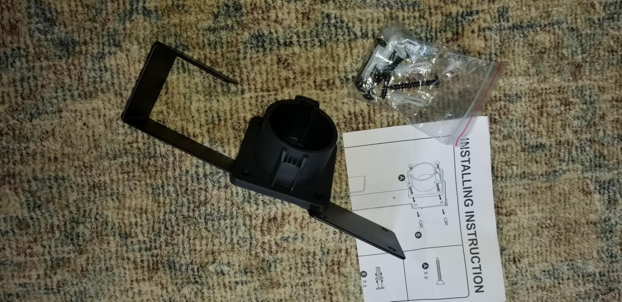 EV Charger Holder - Tesla Connector, Nozzle Holster Dock and J-Hook Combination, EV Cable Holder Wall-Mount Electric Vehicle Charger customer photo 2