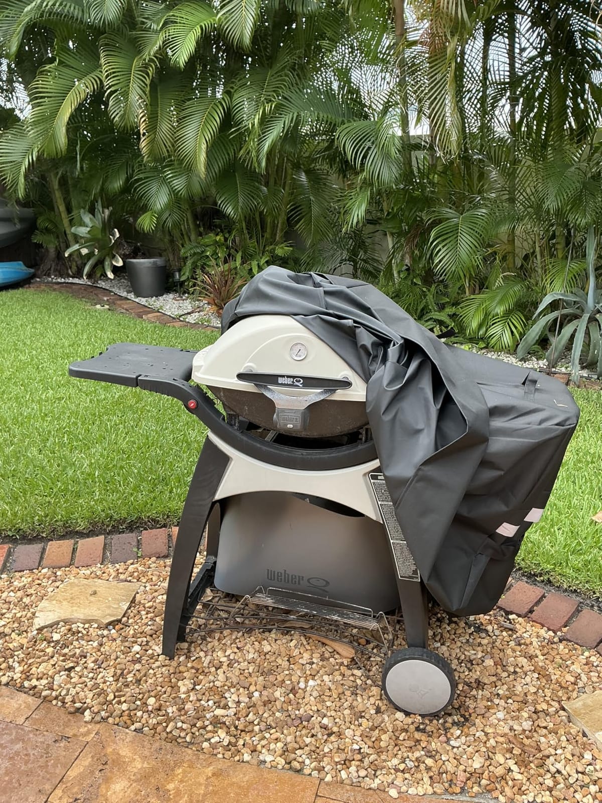 QuliMetal 72 inch BBQ Grill Cover, 600D Waterproof Cover for Large Outdoor Gas, Compatible with Weber, Char-Broil, Nexgrill, Monument, Dyna-glo customer photo 1
