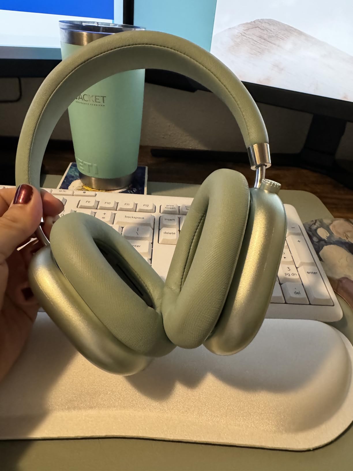 Srhythm NiceComfort 95 Adaptive Noise Cancelling Headphones Wireless customer photo 1