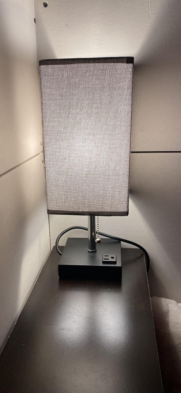 MOICO Table Lamp for Bedroom, Touch Nightstand Lamp with 10W USB Charging | 3-Way Dimmable Touch, USB-A & AC Outlet, Flicker-Free LED Bulb customer photo 1