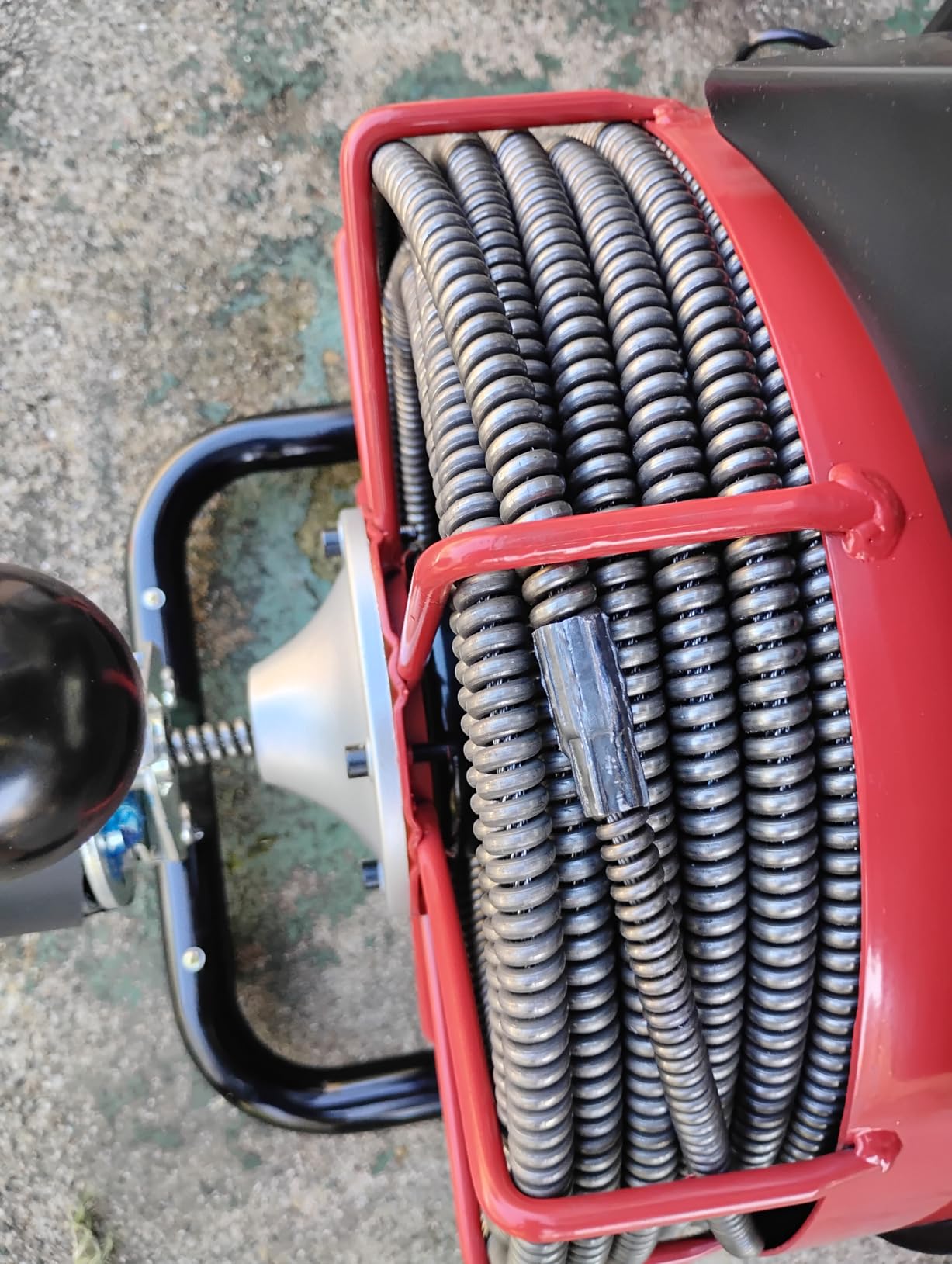 VEVOR Drain Cleaner Machine 100 FT x 3/4 Inch Auto Feed Sewer Snake Auger customer photo 1