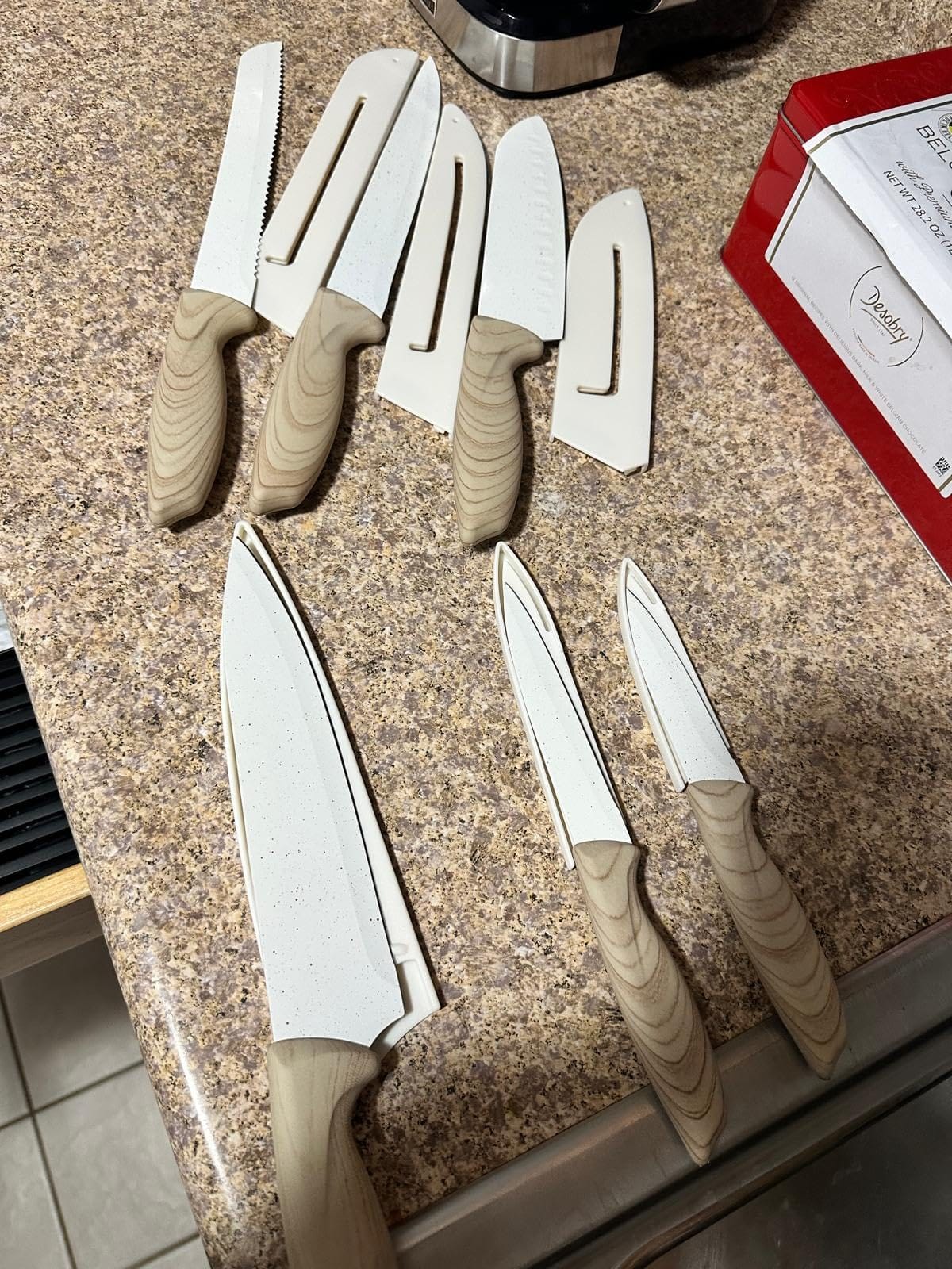 Home Hero 16-Piece Kitchen Knife Set - Knife Block Set customer photo 2