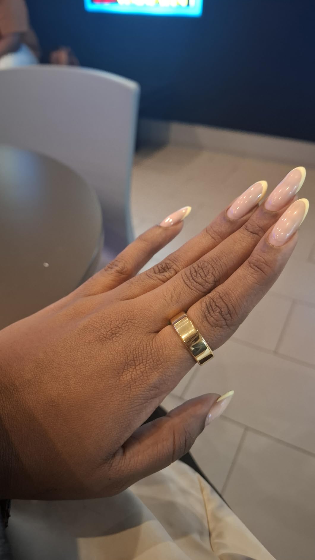 Smart Ring for Women, Health Tracker & 5ATM, COLMI R02. (Gold, 8#) customer photo 1