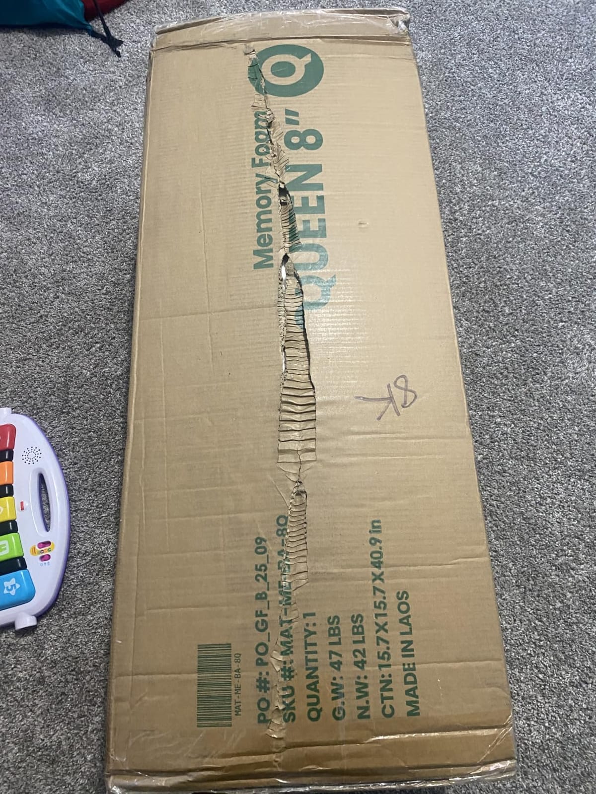 Neo Sleep Queen 12 Inch Hybrid Pocket Spring Mattress, Motion Isolation customer photo 1