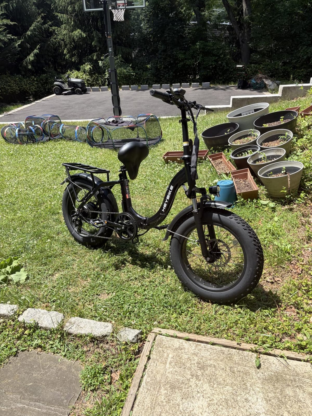 Heybike Ranger 2.0 Folding Electric Bike for Adults, 1400W Peak Motor Ebike | 600Wh Removable Battery, Up to 28MPH & 60 Miles, 20