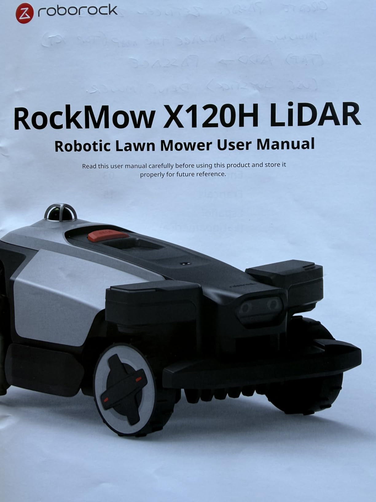 roborock RockMow X120H LiDAR AWD Robot Lawn Mower for up to 0.49 Acre, Wire-Free RTK Free with Dual-LiDAR AI Auto Mapping, Robotic Mower with 4G, AI Obstacle Avoidance, 80% Slope, Smart App Control customer photo 1