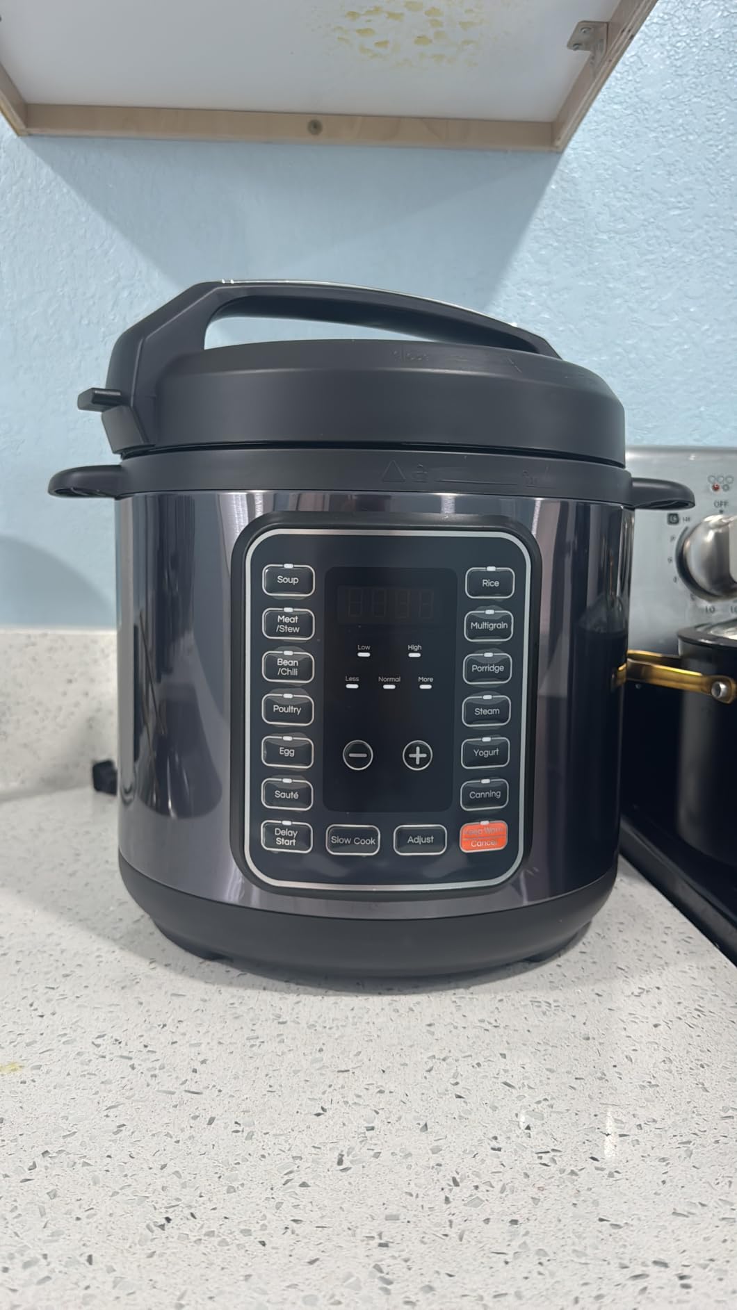 DUMOS 16-in-1 Electric Pressure Cooker, 6QT Programmable Multi Cooker with 12 One-Touch Presets, Soup Steam Yogurt and More, Ceramic Inner Pot Delay Start & Keep Warm, Includes Recipe Guide, Silver customer photo 1