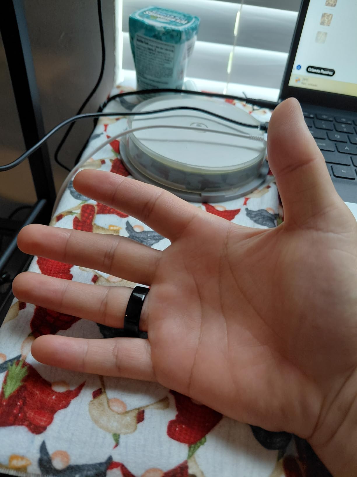 Smart Ring for Women & Men, Health Tracker Ring, Fitness Tracker Ring customer photo 2