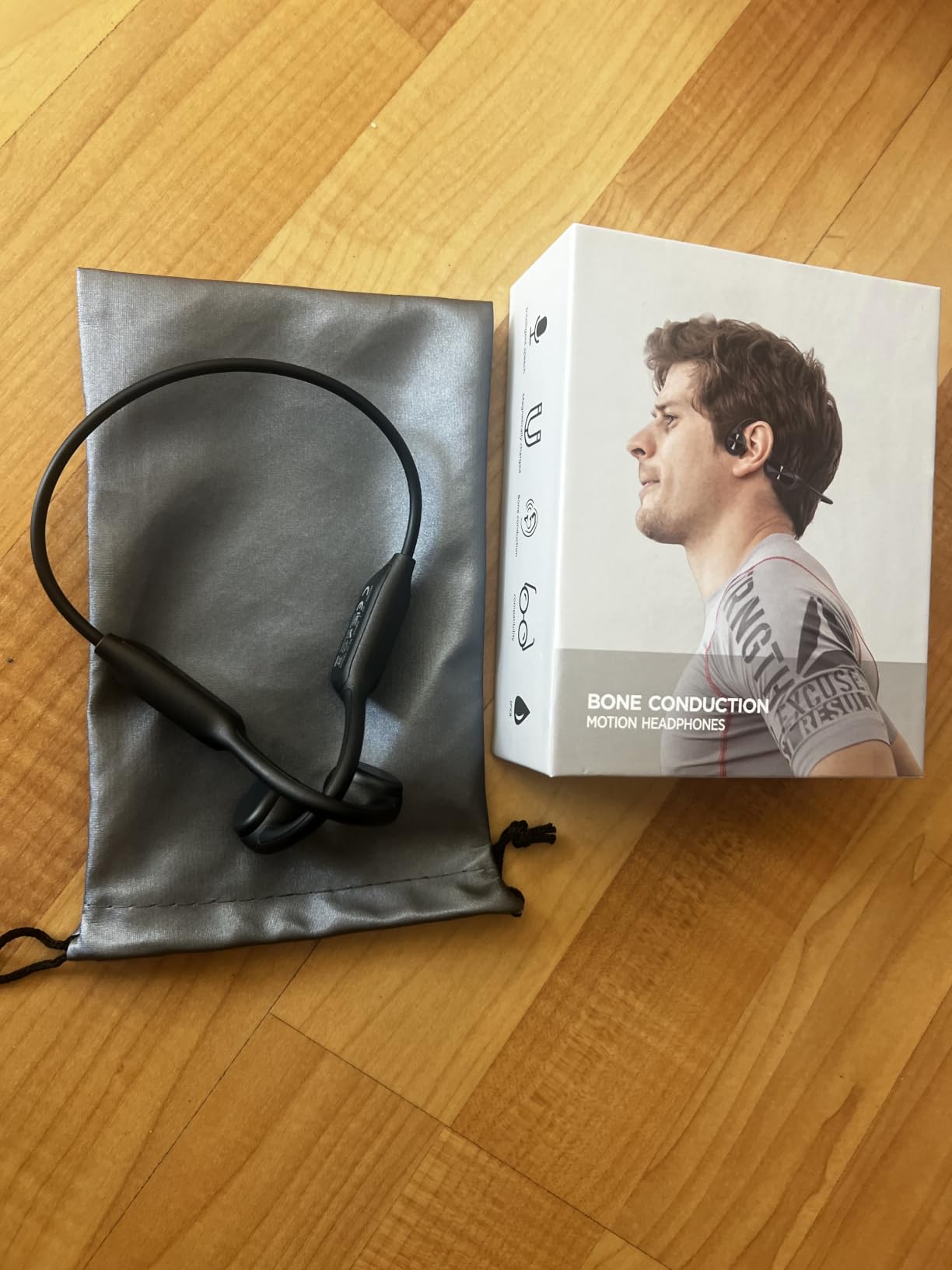 Bone Conduction Headphones for Swimming, Waterproof Swimming Headphones customer photo 2