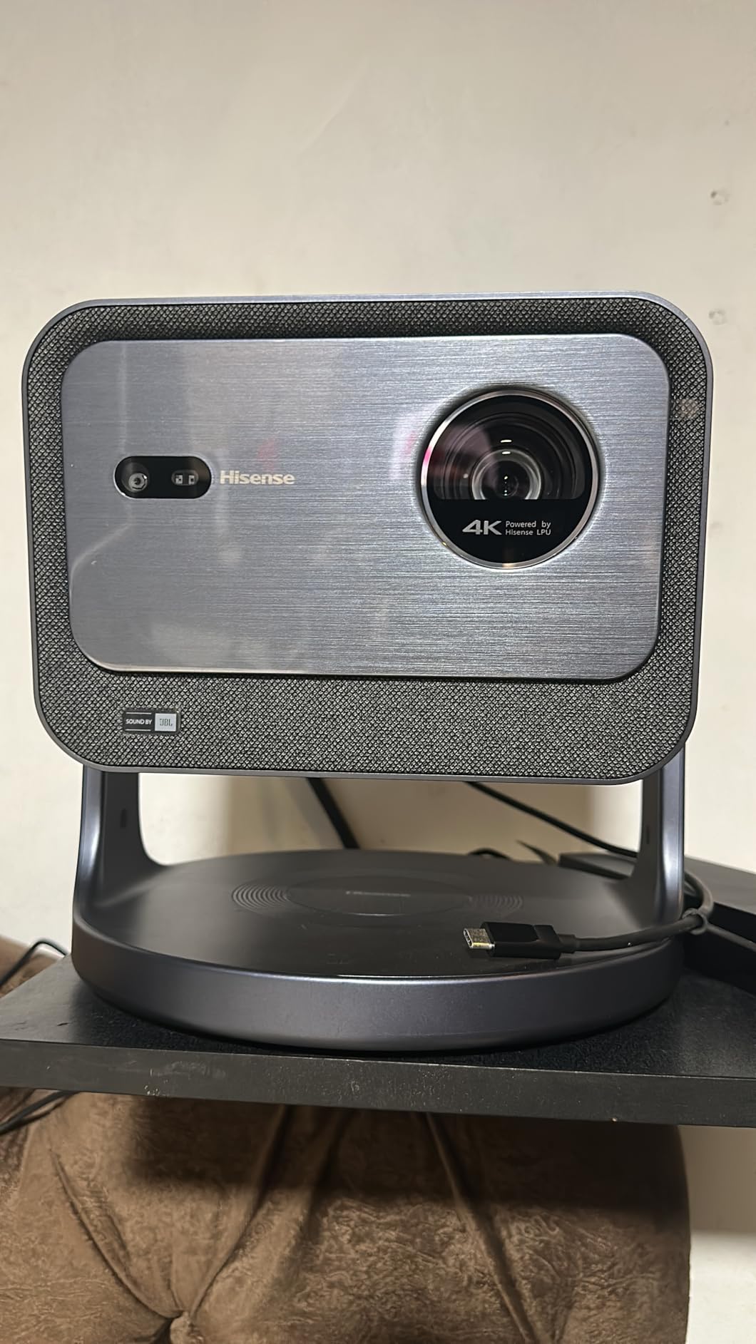 Hisense XR10 Triple Laser 4K Projector, 6000 ANSI Lumens, 6000:1 Contrast, IRIS Lens, 0.84-2.0:1 Optical Zoom, Lens Shift,65” - 300”, Dolby Vision, IMAX Enhanced, Vidaa OS, Tuned by Devialet customer photo 2