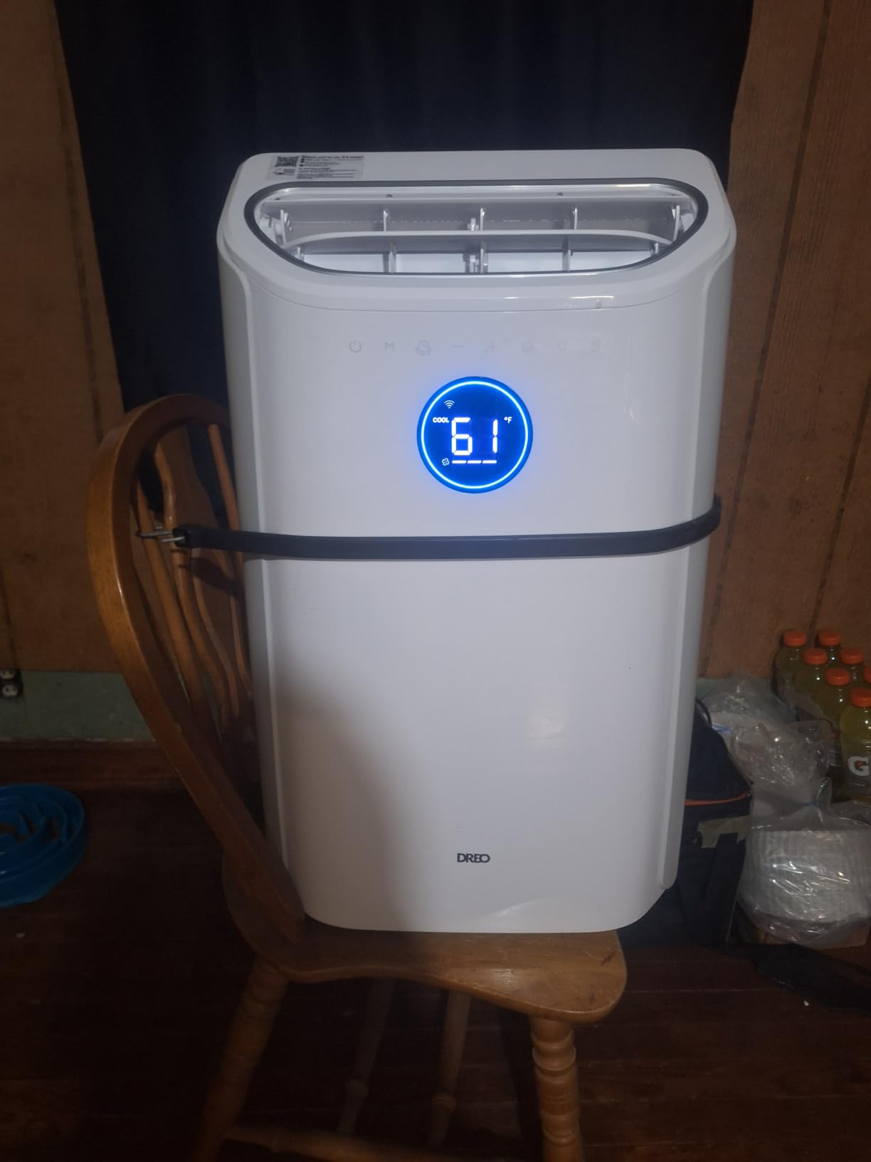 DREO Inverter Portable Air Conditioners, High Efficiency, 14000 BTU Dual-Hose | (10000 BTU DOE) 42dB Quiet Smart AC Unit, Drainage-Free, APP/Voice/Remote Control, Portable AC 740S for Bedroom & Large Room customer photo 2