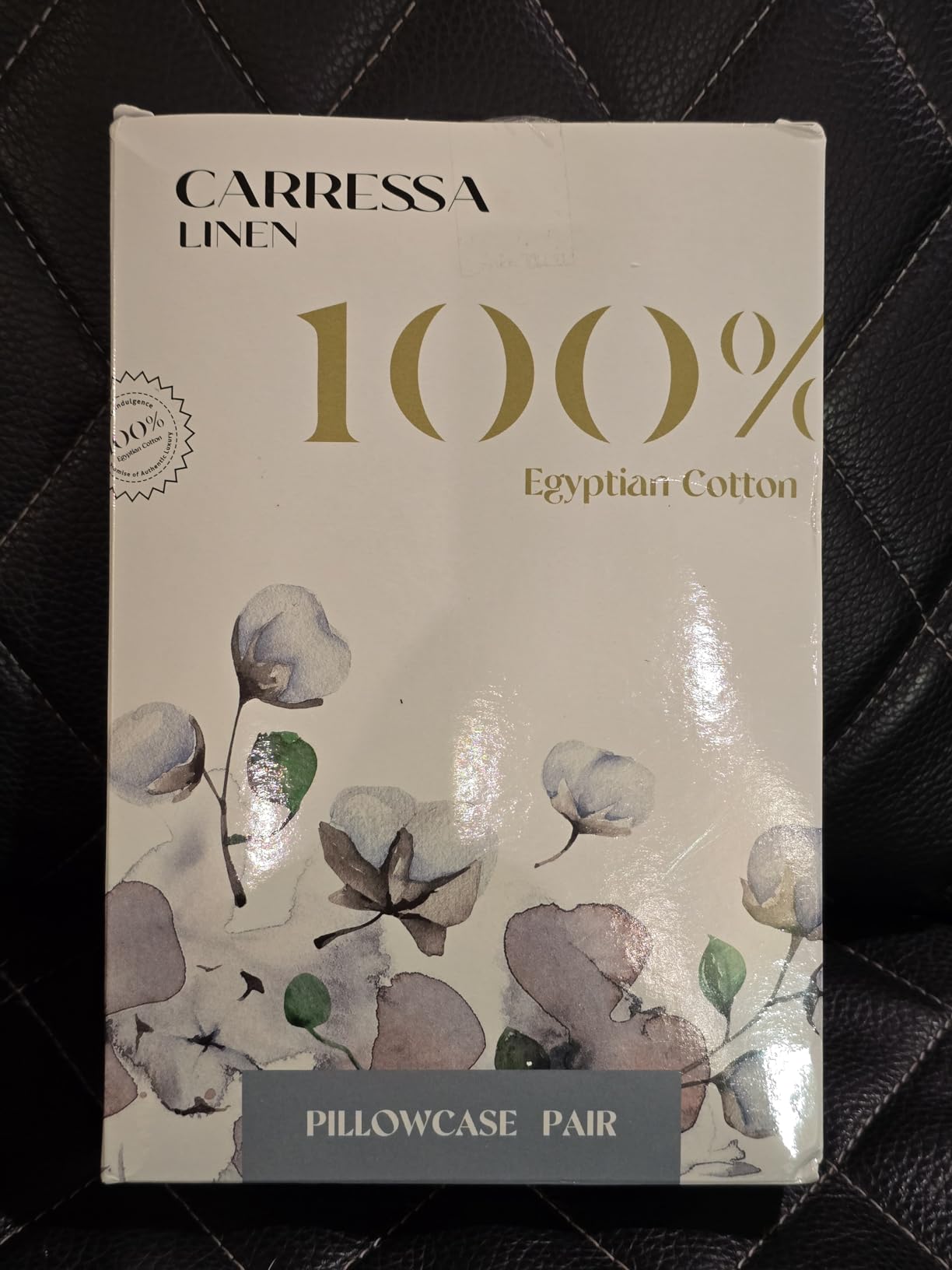 Carressa Linen Organic Cotton Sheets King Size Percale Bed Sheets, White | GOTS Certified 100% Organic Cotton Sheets (4 PC), Crisp Cooling Percale, 16