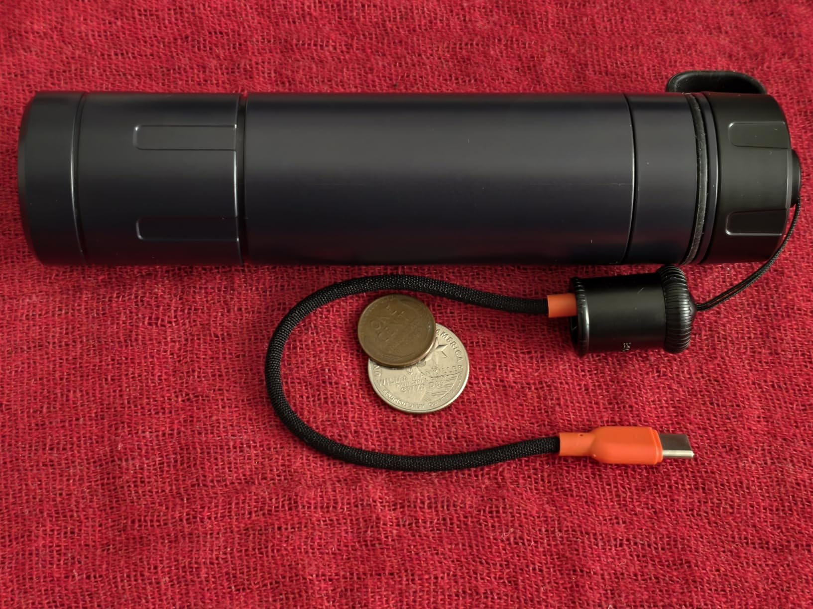 BLAVOR Portable Power Bank 15000mAh, Durable LiFePO4 Battery, Rugged Charger with Attached USB C Cable, IP67 Waterproof, 20W PD Fast Charging, Compact Battery Pack for Outdoor Hiking Camping Survival customer photo 1