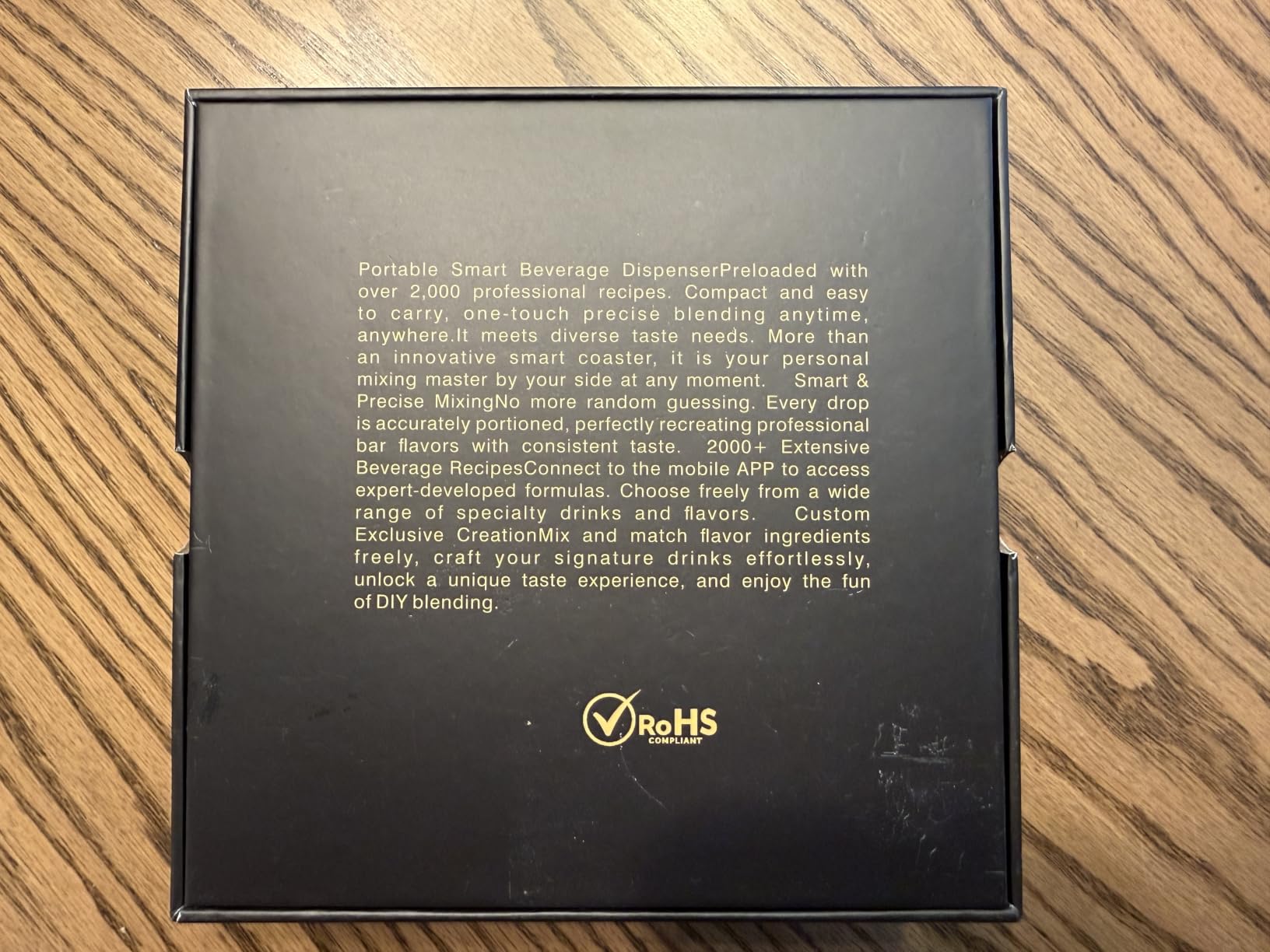 Smart Cocktail Maker Coaster - LED Guided Cocktail Making for Beginner customer photo 1