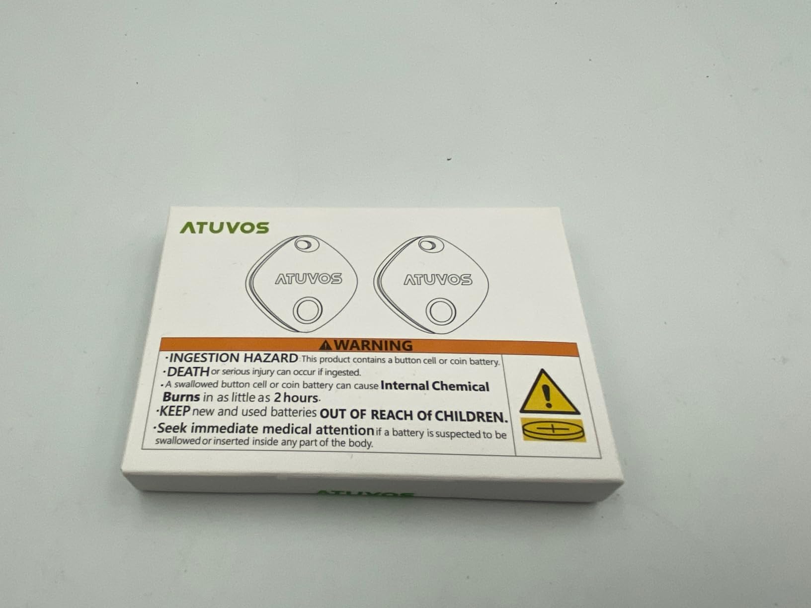 ATUVOS Air Tracker Tags-4 Pack for Android & iOS, Tracker Tags Work with Google Find Hub or Apple Find My APP, Smart Tags for Android, IP67 Waterproof Bluetooth Tracker Tag for Luggage, Keys customer photo 1