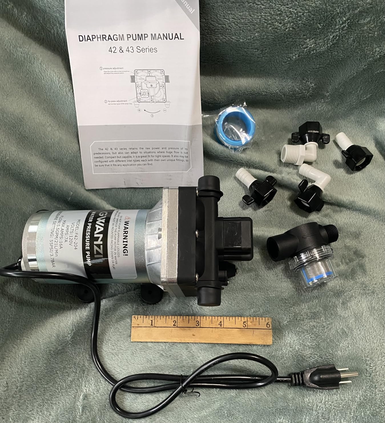 1.5HP Whole House Water Pressure Booster Pump 90PSI 115V Automatic Variable Speed Permanent Magnet Motor Constant Pressure Wireless App Control Compact Design for Home House Villa Apartment customer photo 1