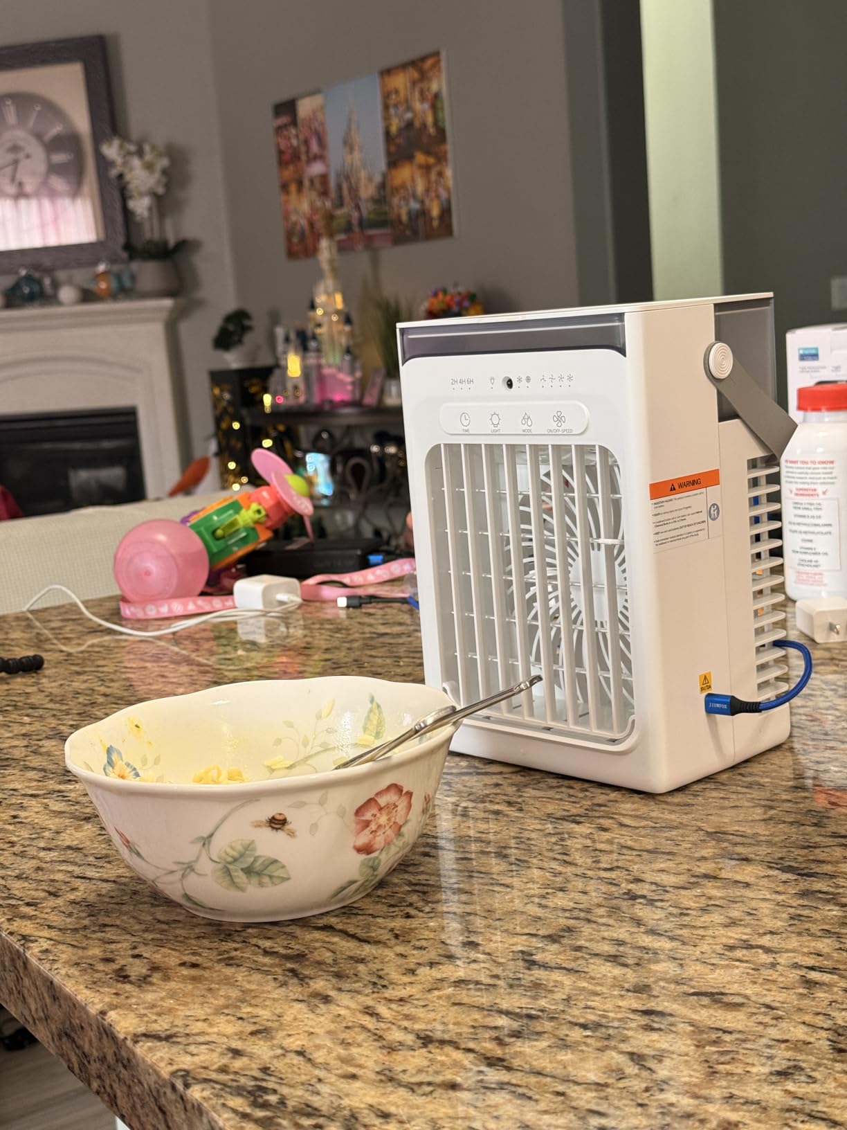 2026 Upgrade 4-in-1 Portable Air Conditioner, Mini Evaporative Cooler customer photo 1