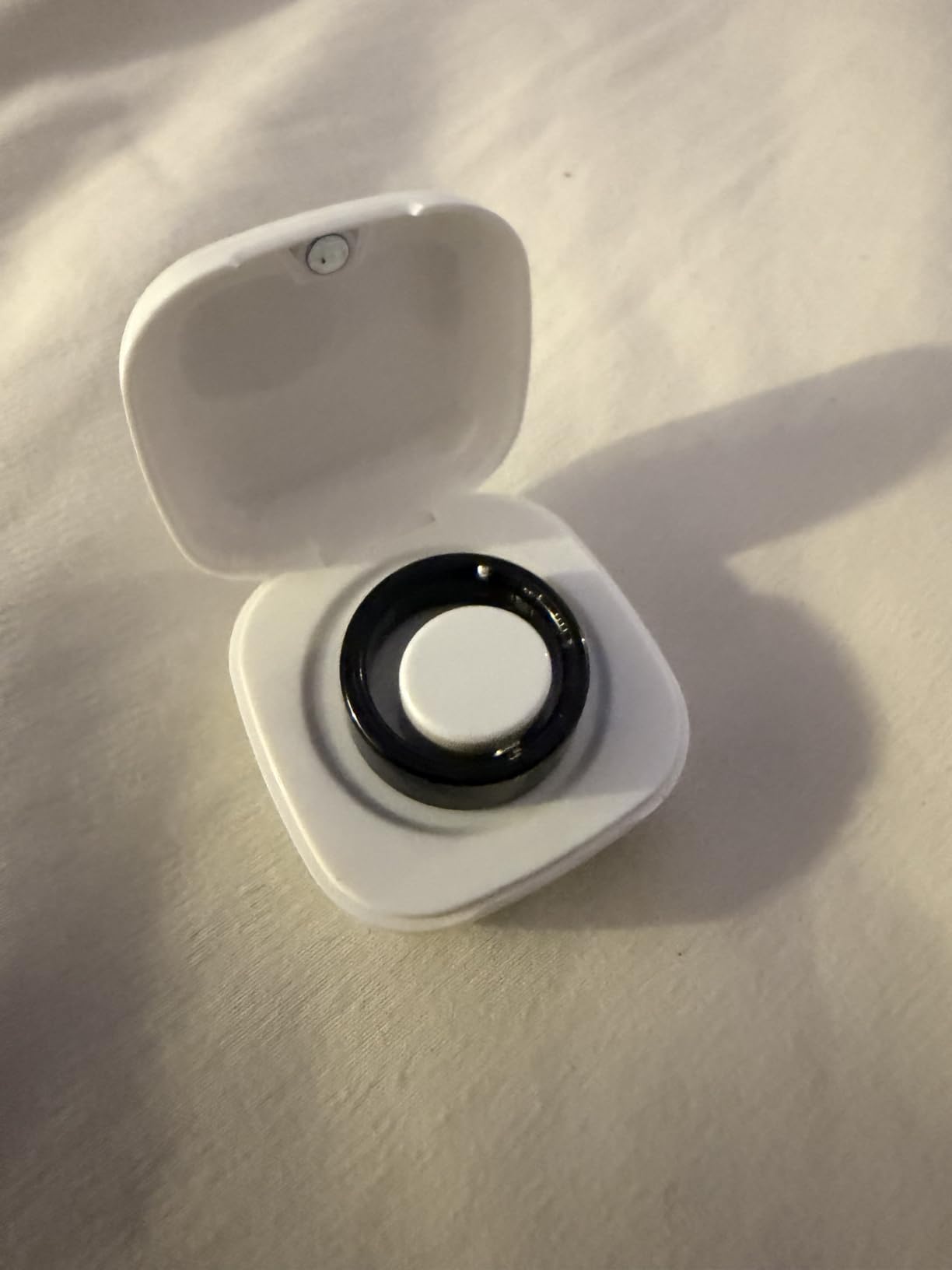 Smart Ring with Sleep Monitoring, Step Counting, Heart Rate, Blood Oxygen for iOS and Android, No Subscription Fee, IP68 Waterproof Health Tracker (Silver, 8) customer photo 1