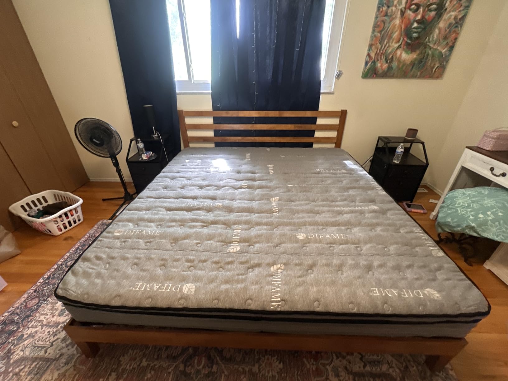 (Luxury Hotel) 14 Inch Hybrid Queen Size Mattress in a Box, Medium Firm | (2026 Upgraded) Reinforced Edge Support, 7-Zone Support & Pressure Relief, Cooling Sleep, CertiPUR-US, 365-Night Trial customer photo 2