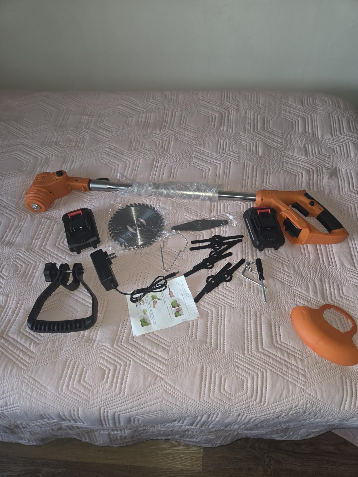 52CC 6-in-1 Multi-Functional Weed Wacker Gas Powered 2-Stroke Weed Eater customer photo 2