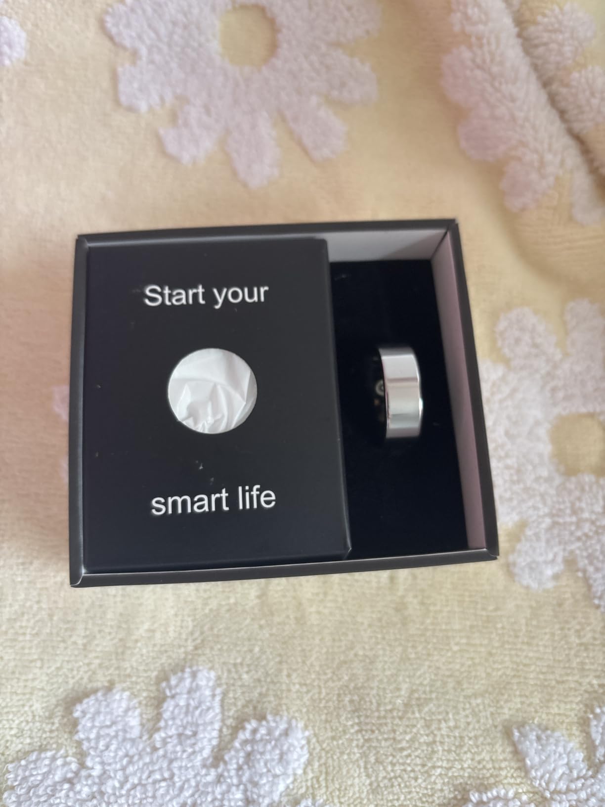 Women Men Smart Ring Health Tracker, Sleep Exercise Health Monitoring Wearable Device, IP68 Waterproof, iOS/Android Compatible, No Subscription Required, 5‑Day Long Lasting Battery (Rose Gold, 8) customer photo 1