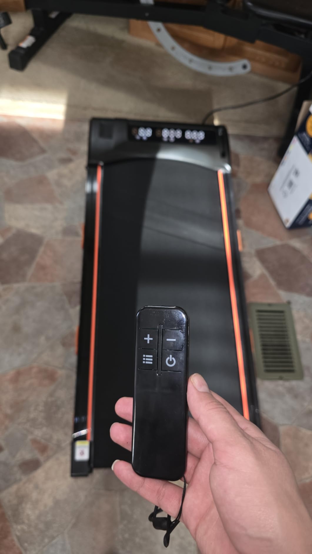 Walking Pad Treadmill with Desk Workstation | 12% Incline Treadmills for Home Office, 350lbs Capacity customer photo 2