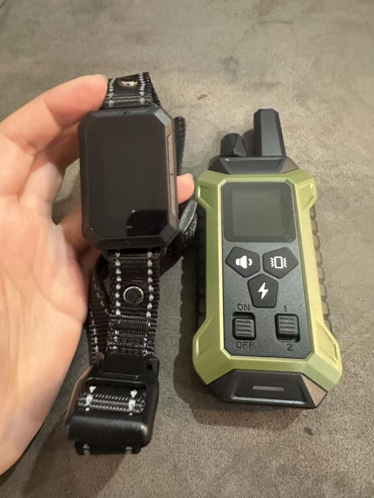 GPS Wireless Dog Collar Fence System - No Monthly Fee App Control, Custom Polygon Boundary & Remote Training, Free Phone Tracker for Up to 5 Pets, Virtual Electric Fence for Dogs customer photo 1